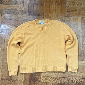 St John’s Bay Vintage 100% Cotton Sweater Golden Small
